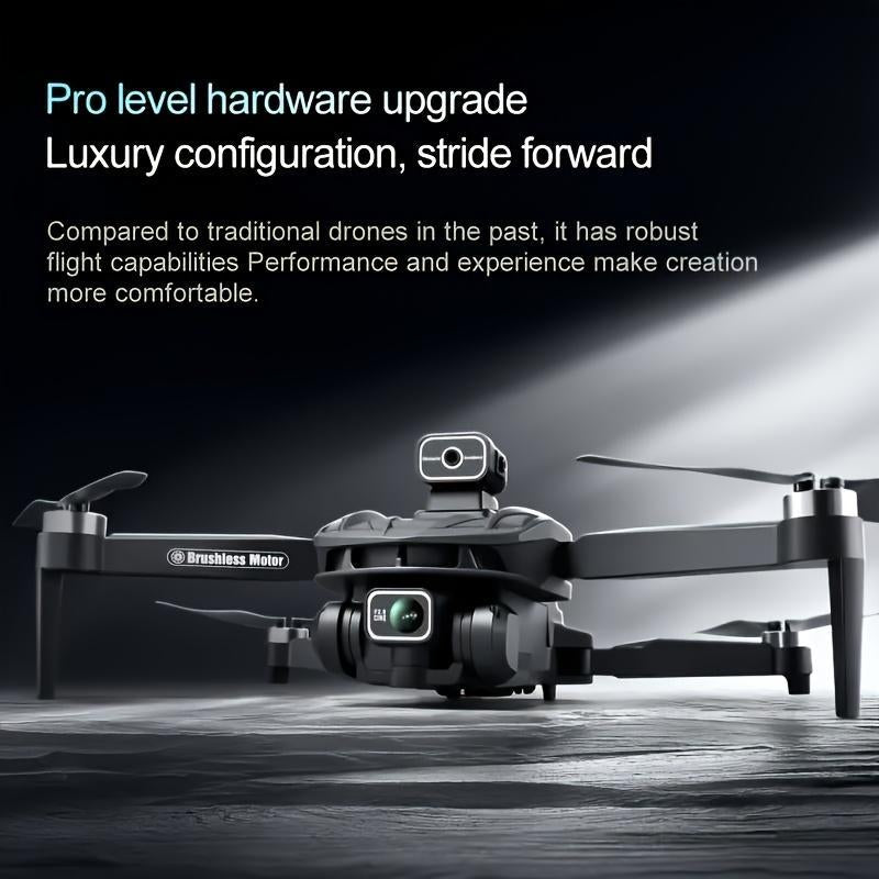 4.5" Screen GPS Return Dual Cameras Foldable Design 2 Batteries Brushless Motor Stable Flight Modern Design