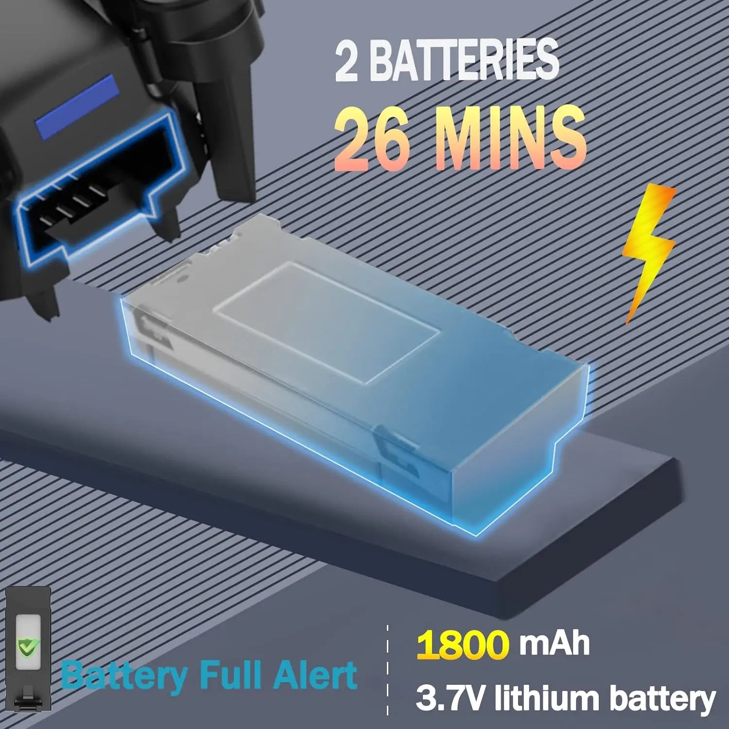 Falcon 4K Drone Pro Extreme 2025 Upgraded Version - 4K Camera Drones for Adults & Beginners - Foldable FPV Quadcopter - Carry Case & 3 Batteries