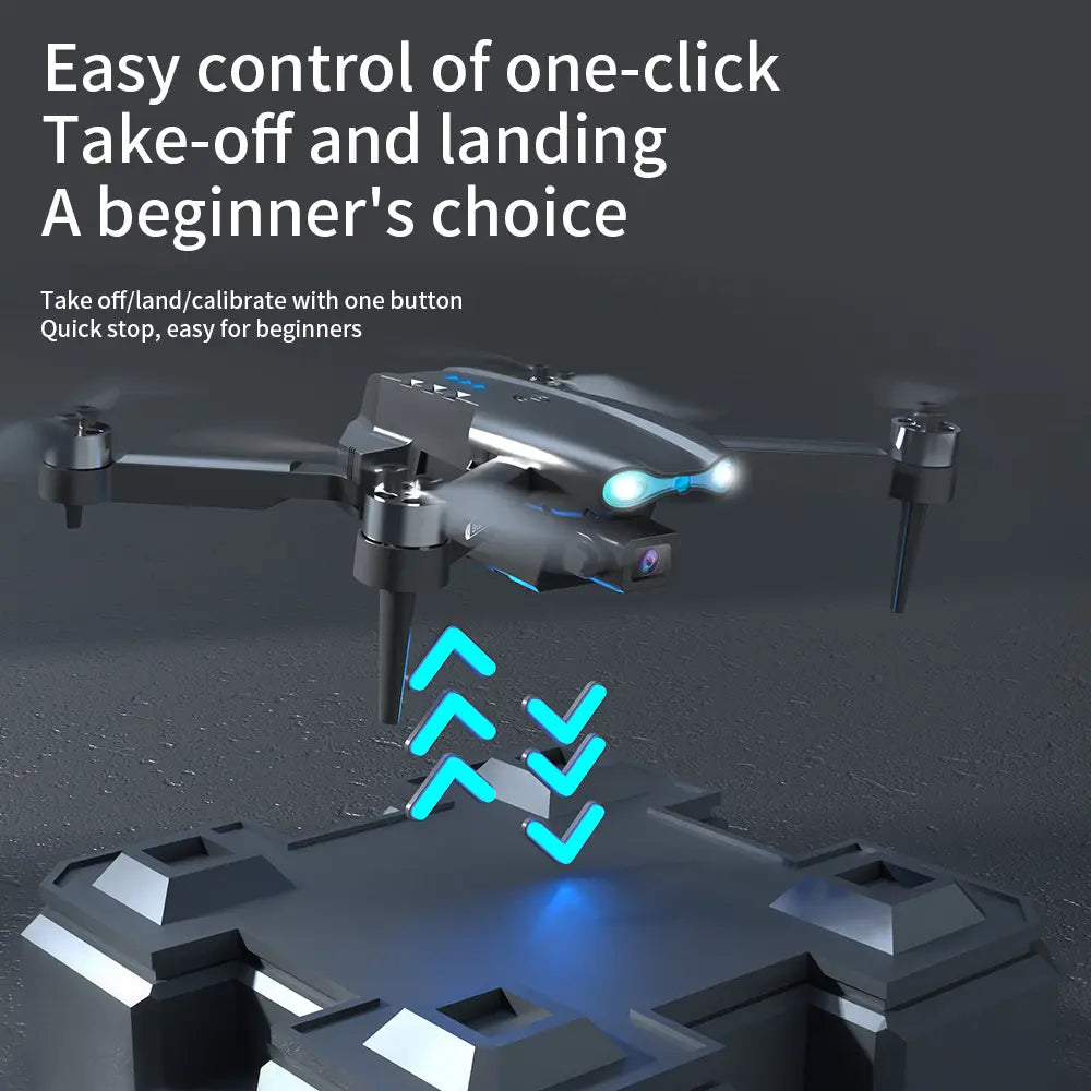 Entry Level E99 Drone with Dual Cameras and 2 Batteries - Toy Drone for Kids and Adults, Hovering Brushless Flight with Crash Proof Training Mode, Foldable Drone, Kids Drone, Budget Drone,Beginner Drone