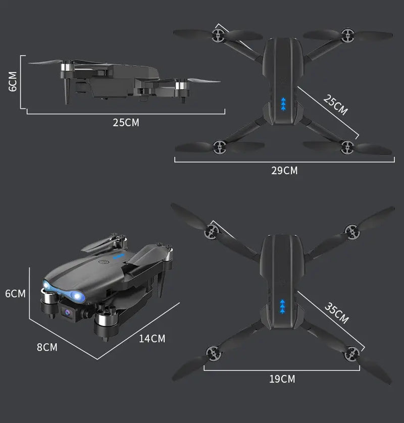 Entry Level E99 Drone with Dual Cameras and 2 Batteries - Toy Drone for Kids and Adults, Hovering Brushless Flight with Crash Proof Training Mode, Foldable Drone, Kids Drone, Budget Drone,Beginner Drone