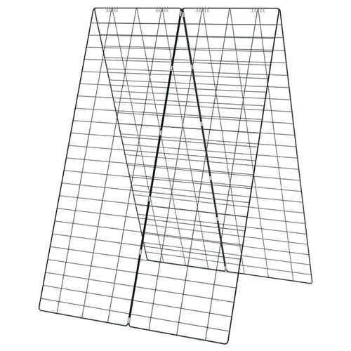 2 Pieces Foldable A-Frame Trellis Plant Supports with Twist Ties